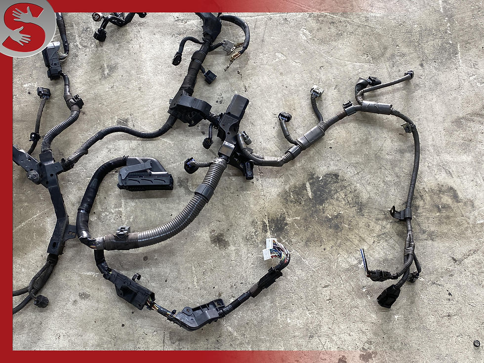 Thumbnail: 2010-2011 Toyota Prius Engine Wire Wiring Harness Wires Oem