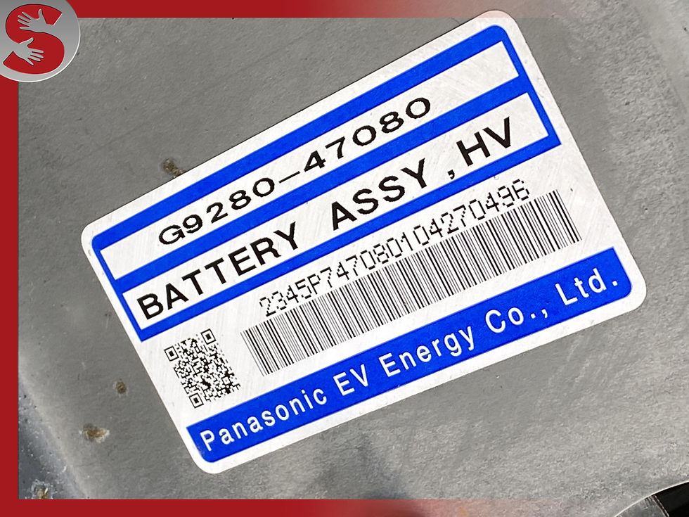 Thumbnail: 10-11 TOYOTA PRIUS 1.8 Hybrid Battery Pack P/N G9280-47080 OEM