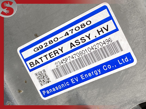 10-11 TOYOTA PRIUS 1.8 Hybrid Battery Pack P/N G9280-47080