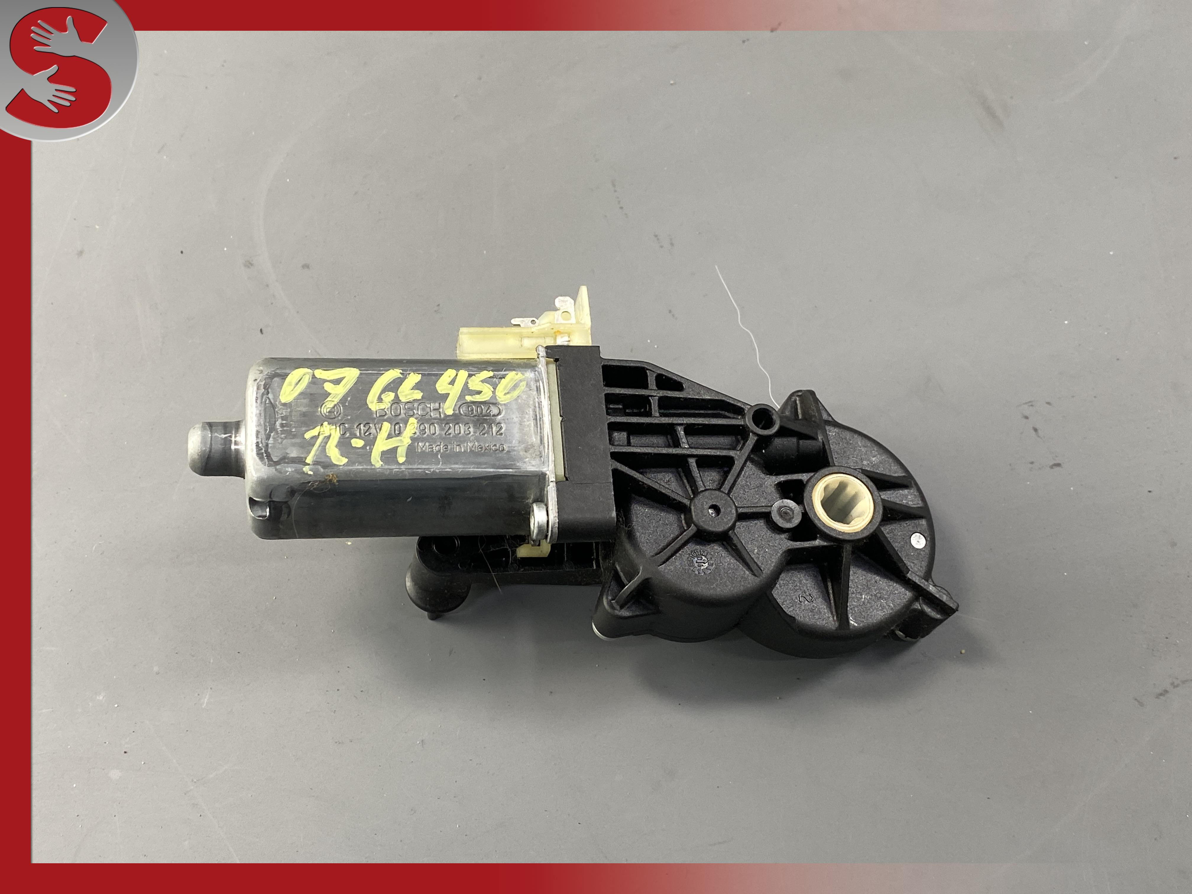 07-12 MERCEDES W211 E320 E350 FRONT RIGHT ADJUSTMENT MOTOR 0390203212