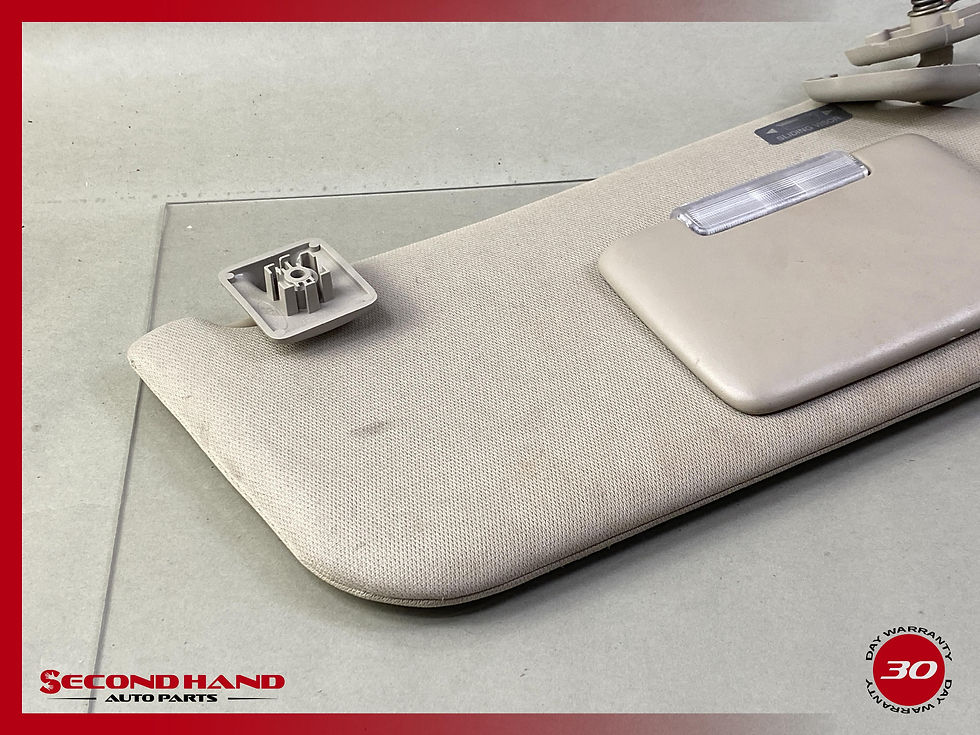 Thumbnail: 2011-2014 Ford Edge Sun Visor Passenger Right Side Sun visors W/Light OEM