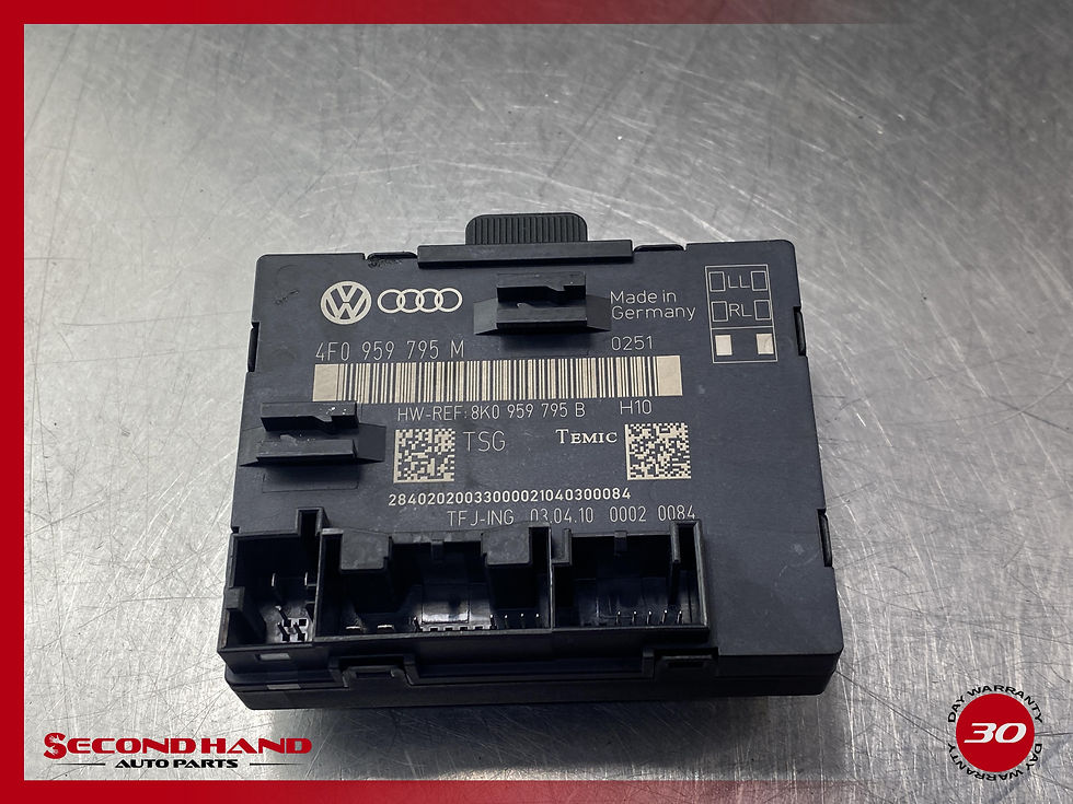 Thumbnail: 07-15 AUDI Q7 REAR LEFT DRIVER LH SIDE DOOR CONTROL MODULE COMPUTER UNIT OEM