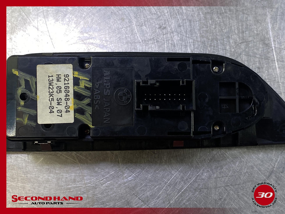 Thumbnail: 2012-2015 BMW X1 - Front LEFT Master Window Switch W/ TRIM 9216049