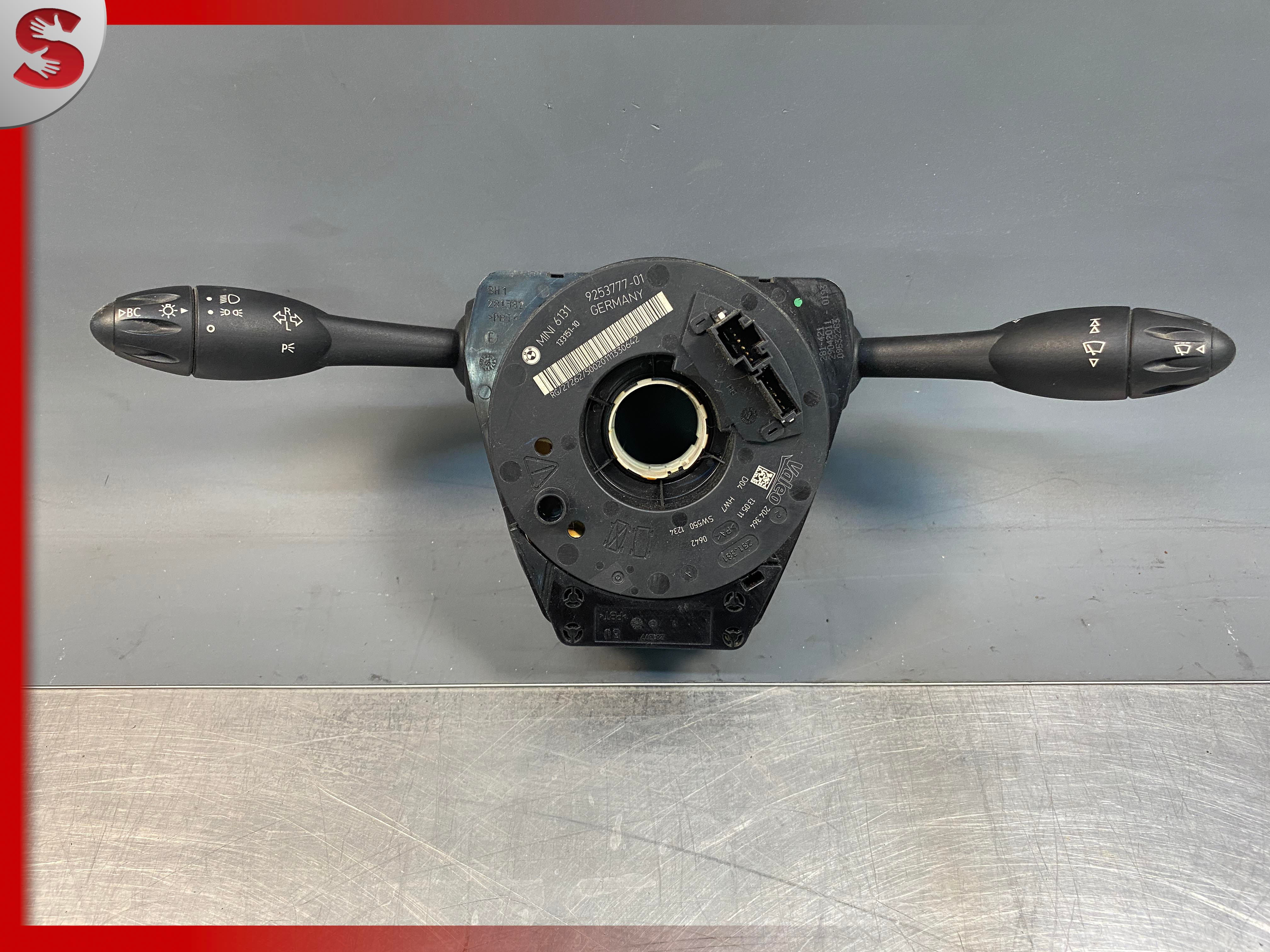 2012 Mini Cooper R56 R57 R58 R59 Steering Column Switch w/o Rain Snsr 9253777