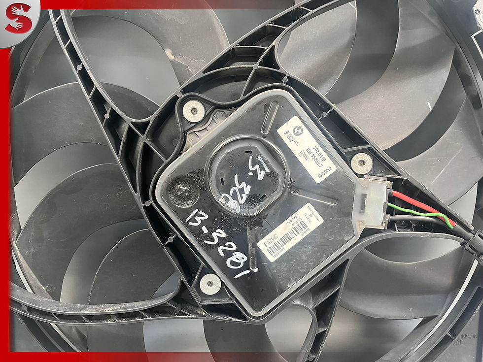 Thumbnail: 2012 - 2016 BMW 3 328i F30 RADIATOR COOLING FAN ASSEMBLY OEM