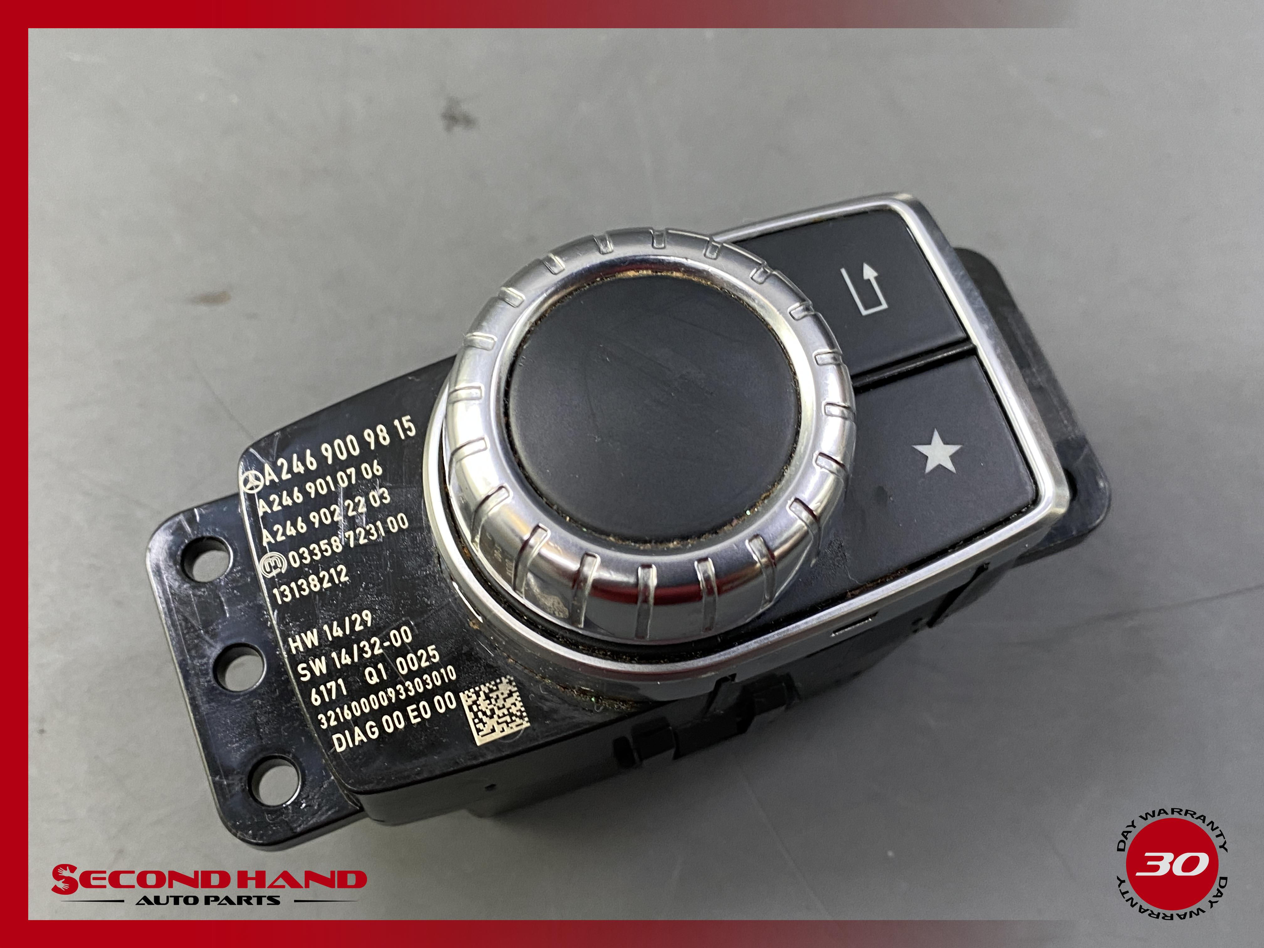 2016 - 2019 MERCEDES CLA250 C117 GPS NAVIGATION RADIO MEDIA CONTROL SWITCH OEM