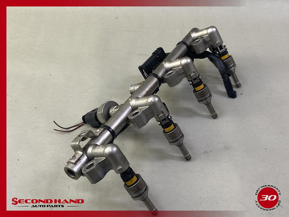 Thumbnail: 12-15 Mercedes W204 C250 SLK250 M271 Fuel Injector Rail Line W/ Injectors