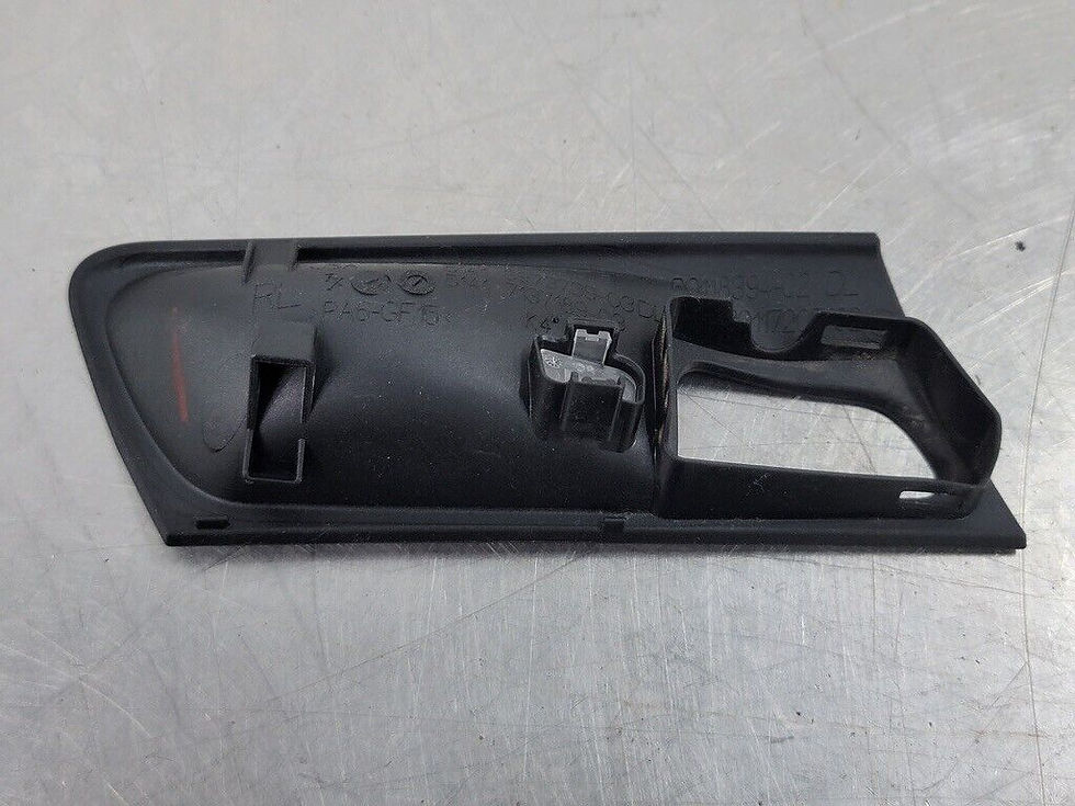 Thumbnail: 2007-2013 BMW X5 REAR LEFT INTERIOR DOOR HANDLE BEZEL COVER 6973739 OEM GENUINE