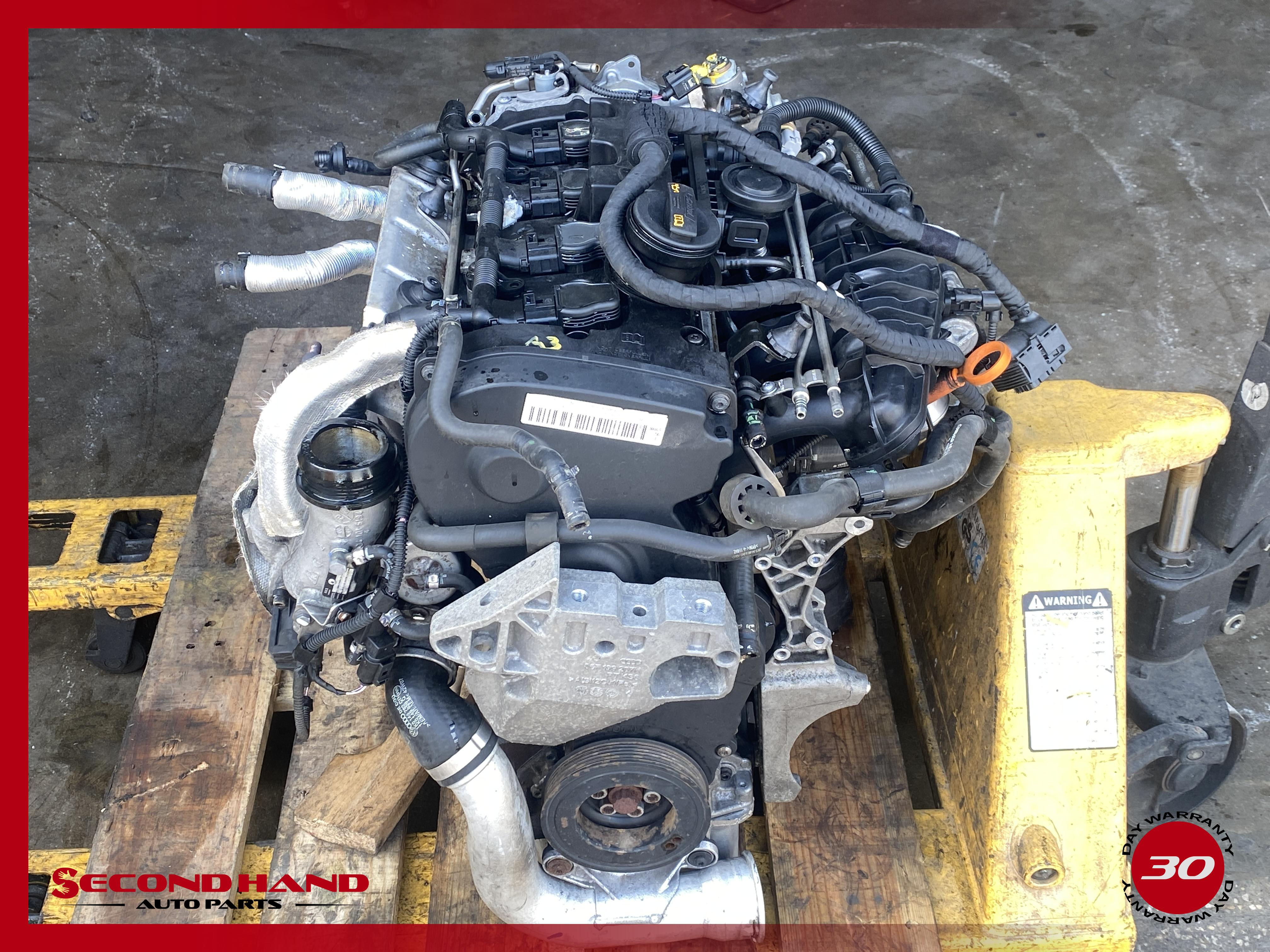 08-18 AUDI A3 Q3 TT CC EOS Engine MOTOR 2.0L F (5th digit) ID CCTA W/ TURBO