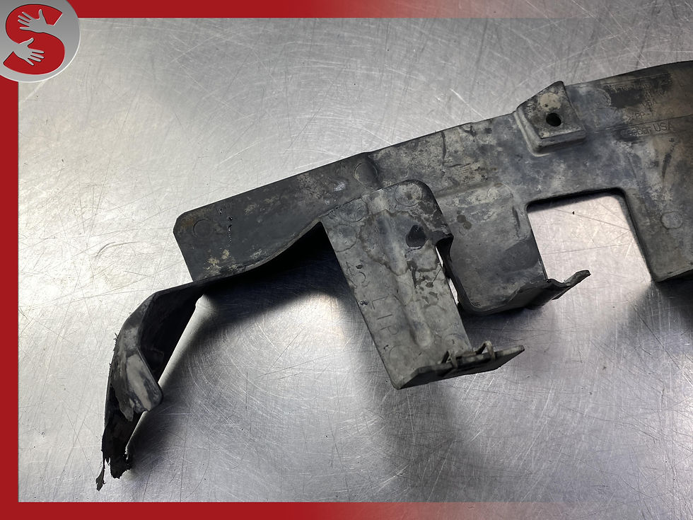 Thumbnail: 2008-14 BMW X6M E71 FRONT LEFT SIDE STEERING GEAR COVER BOTTOM SPLASH SHIELD OEM