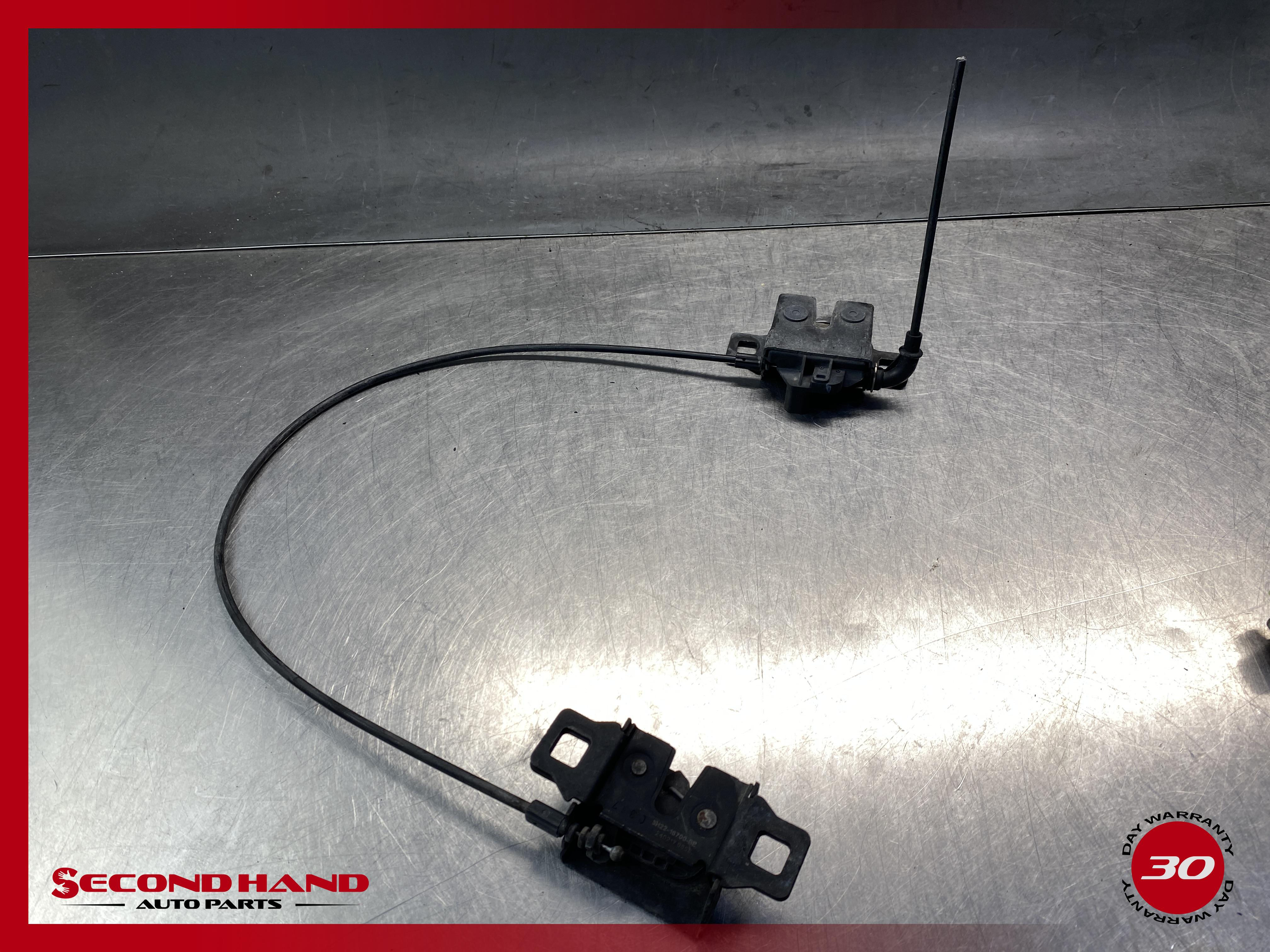 2017 LAND ROVER DISCOVERY SPORT (L550) FRONT LOWER HOOD LOCK LATCH SET w/ CABLE