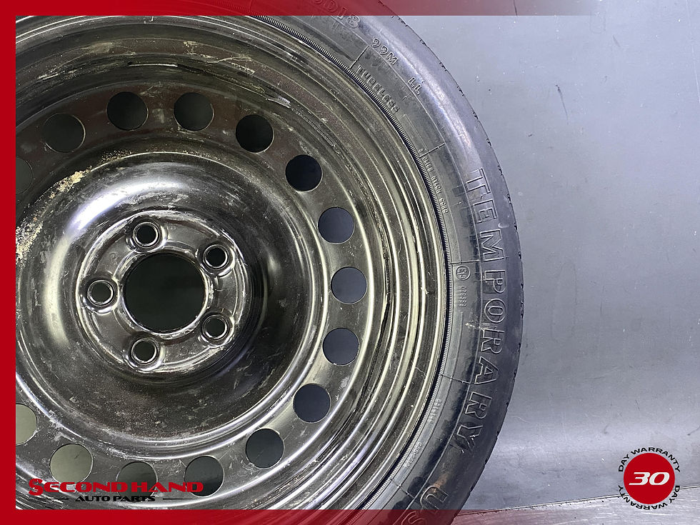 Thumbnail: 2011-2023 Dodge Charger Spare Tire Compact Donut Wheel Used T145/80D18 OEM #S917