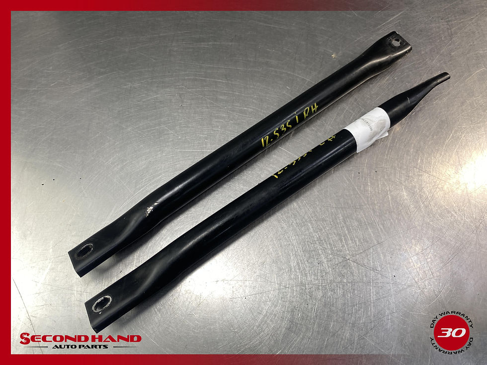 Thumbnail: 11-16 BMW F10 528I 535I LEFT RIGHT ENGINE CROSS BRACE BAR SUPPORT BRACKET SET