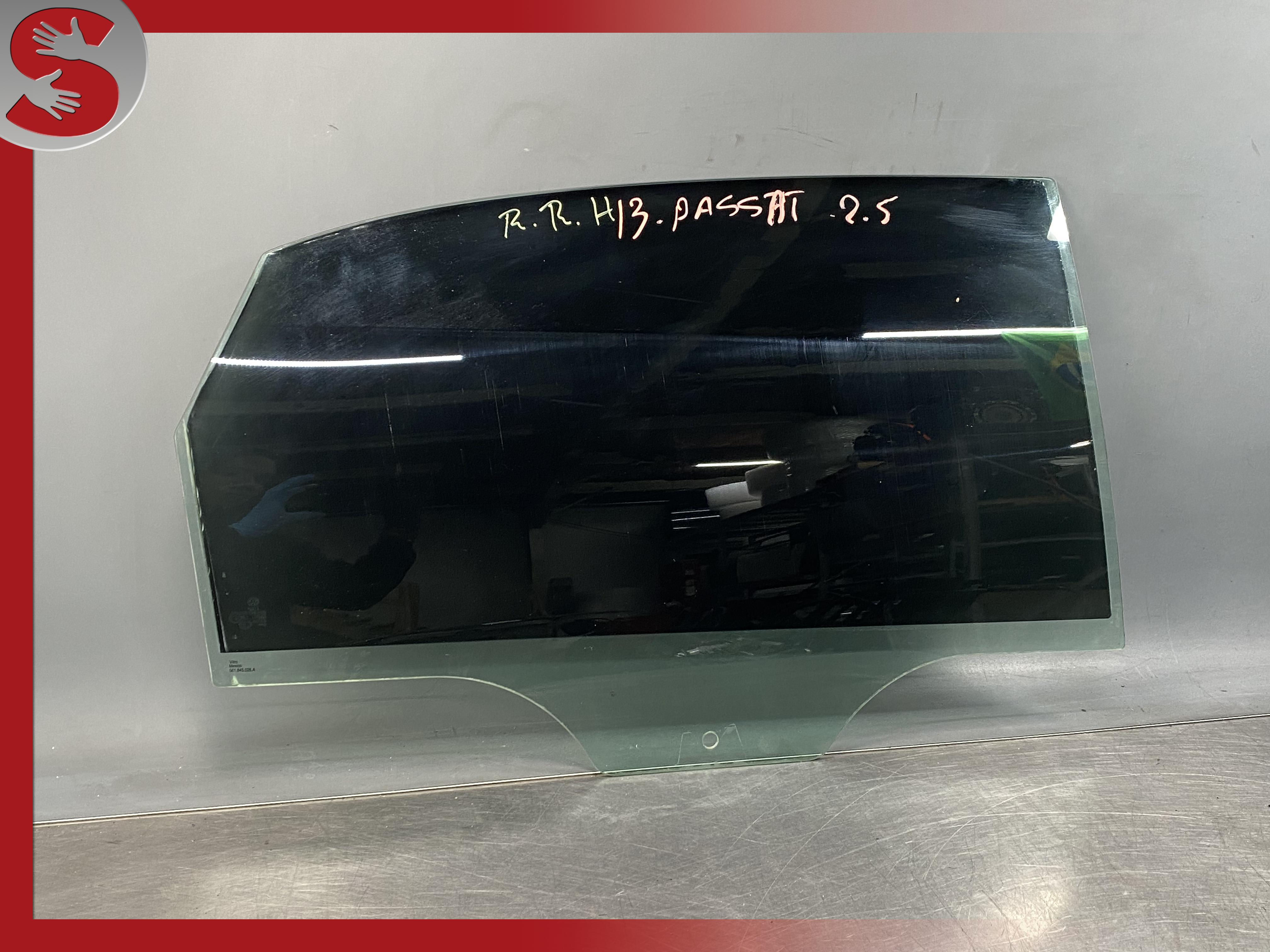 12-22 VOLKSWAGEN PASSAT REAR RIGHT PASSENGER SIDE DOOR WINDOW GLASS OEM