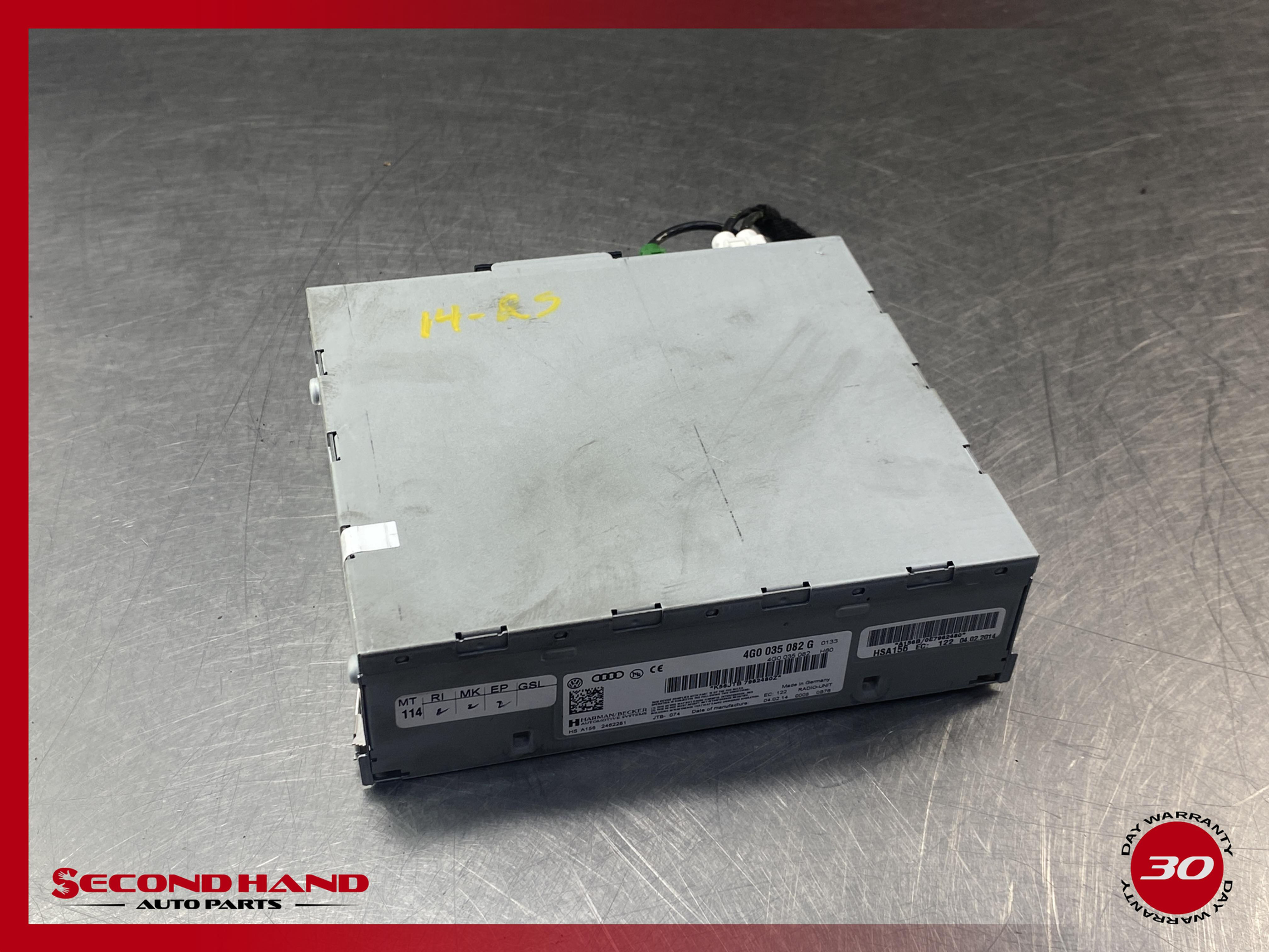 2013-2017 AUDI A4 A5 A6 A7 Q5 Q7 S4 S5 SQ5 RADIO RECEIVER MODULE OEM 4G0035082G