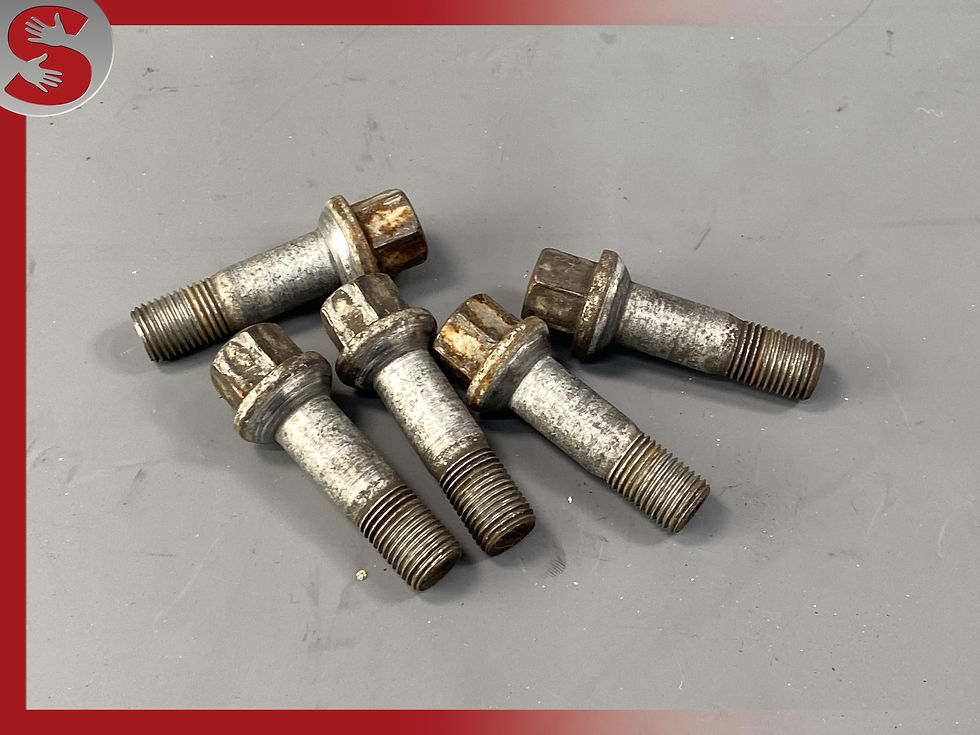 Thumbnail: 07-12 MERCEDES GL450 X164 WHEEL RIM LUG NUT BOLT BOLTS OEM SET OF 5