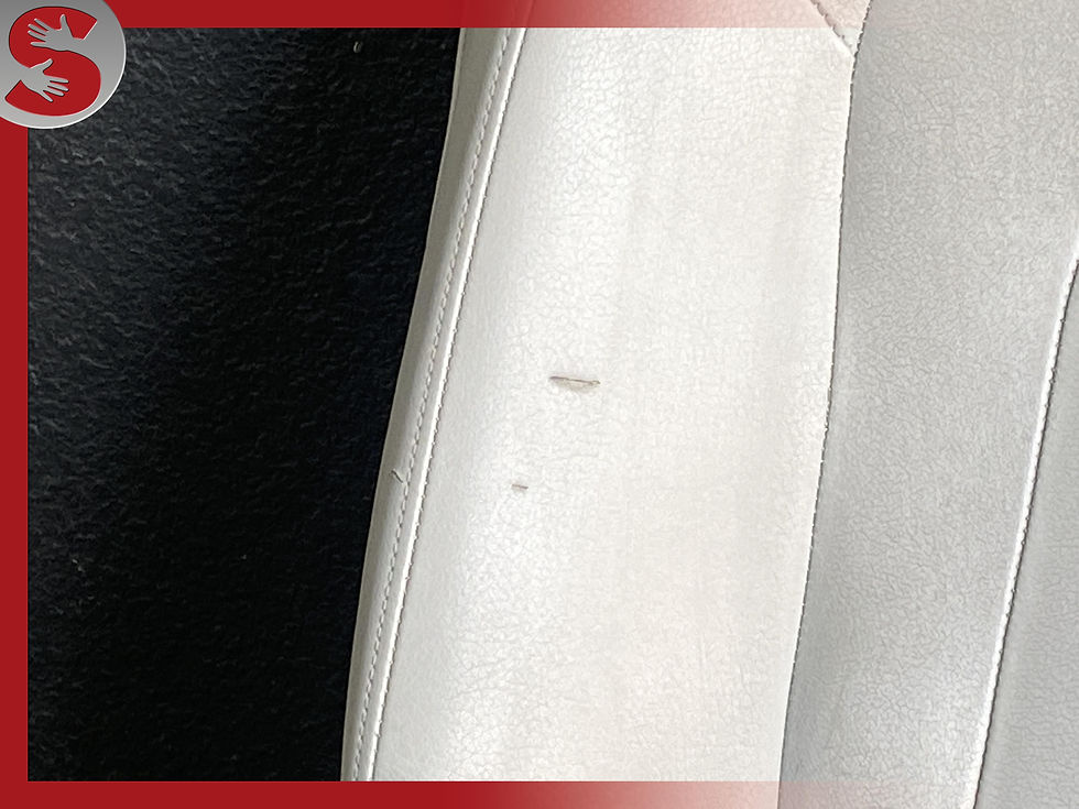 Thumbnail: 09-16 AUDI A4 FRONT LEFT DRIVER SEAT LEATHER CREAM WHITE OEM
