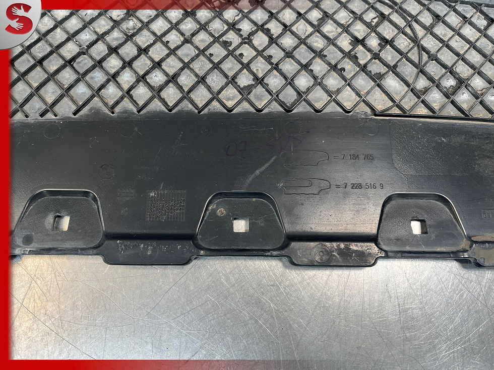 Thumbnail: 2011-2016 BMW 535I F10 REAR BUMPER LOWER BOTTOM PROTECTION COVER SHIELD OEM