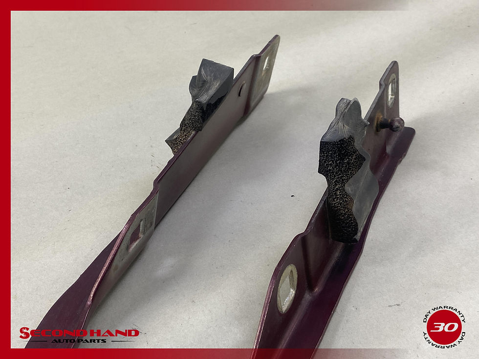 Thumbnail: 1999-2004 Grand Cherokee Hood Hinges Pair Set LH RH Burgundy Red