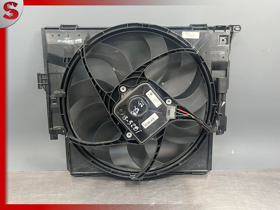 Thumbnail: 2012 - 2016 BMW 3 328i F30 RADIATOR COOLING FAN ASSEMBLY OEM