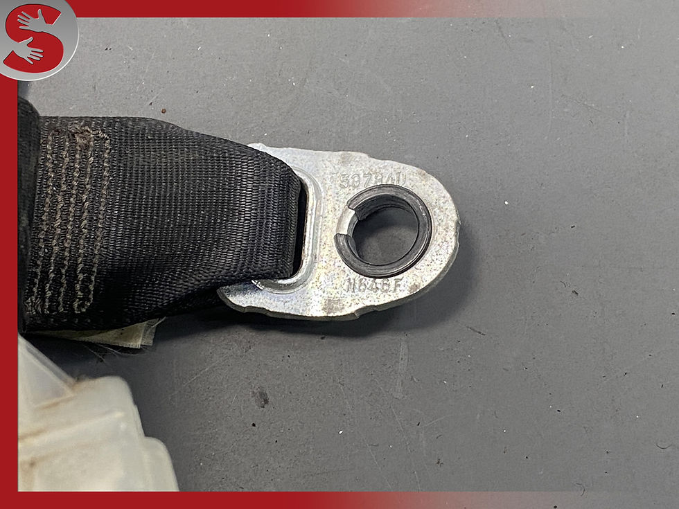 Thumbnail: 2008-2013 Nissan Altima Coupe Left Driver Seat Belt Retractor Assembly Black Oem
