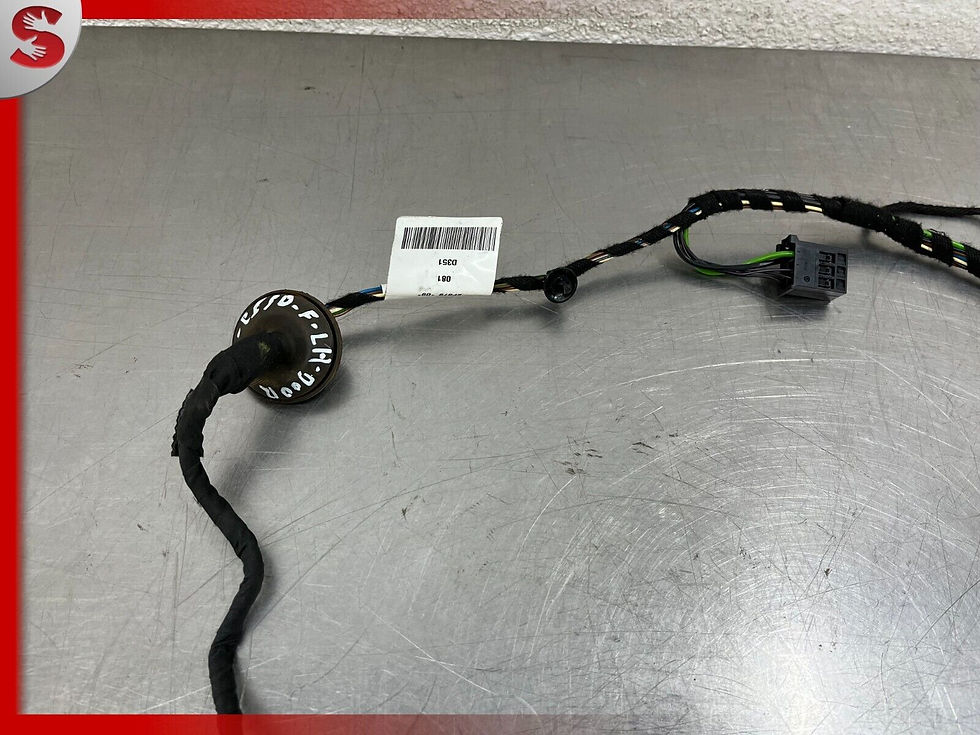 Thumbnail: 10-13 MERCEDES W212 E350 FRONT LEFT DRIVER SIDE DOOR WIRE HARNESS 2124409208 OEM