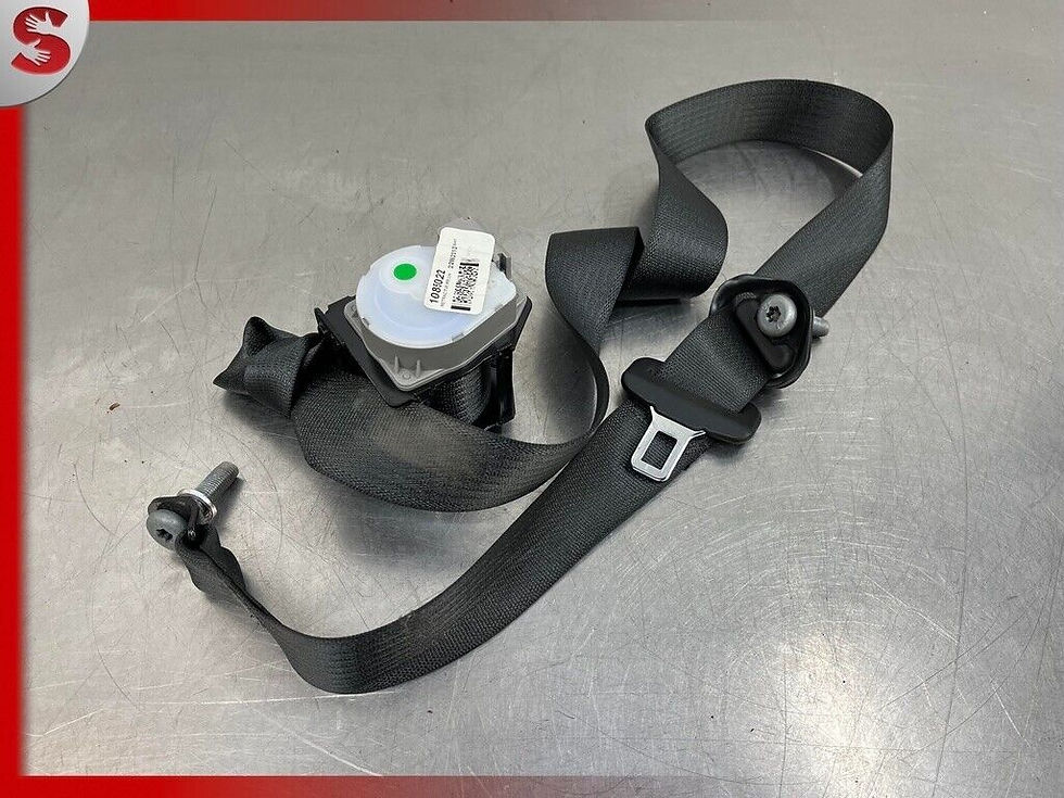 Thumbnail: 13-18 CADILLAC ATS REAR LEFT DRIVER SEAT BELT RETRACTOR 22862312 SEDAN OEM