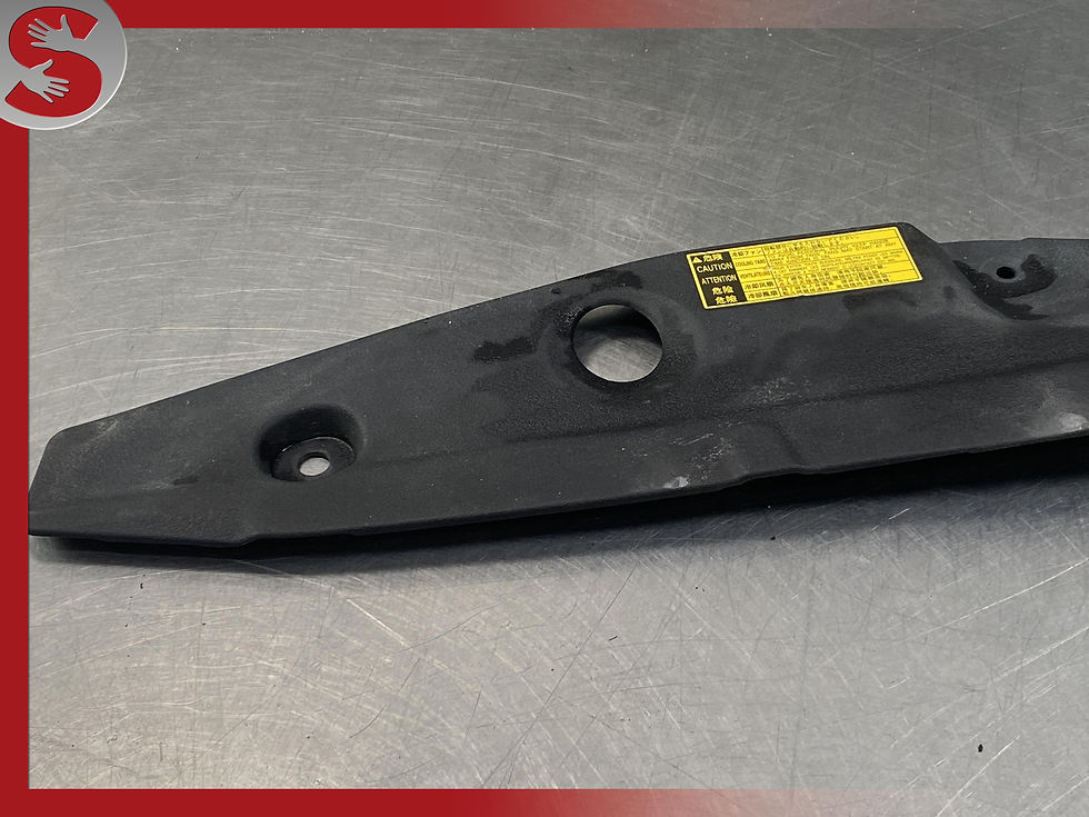 Thumbnail: 10-15 Toyota Prius Radiator Support Cover Trim Panel Bezel Black 53289-47030 OEM