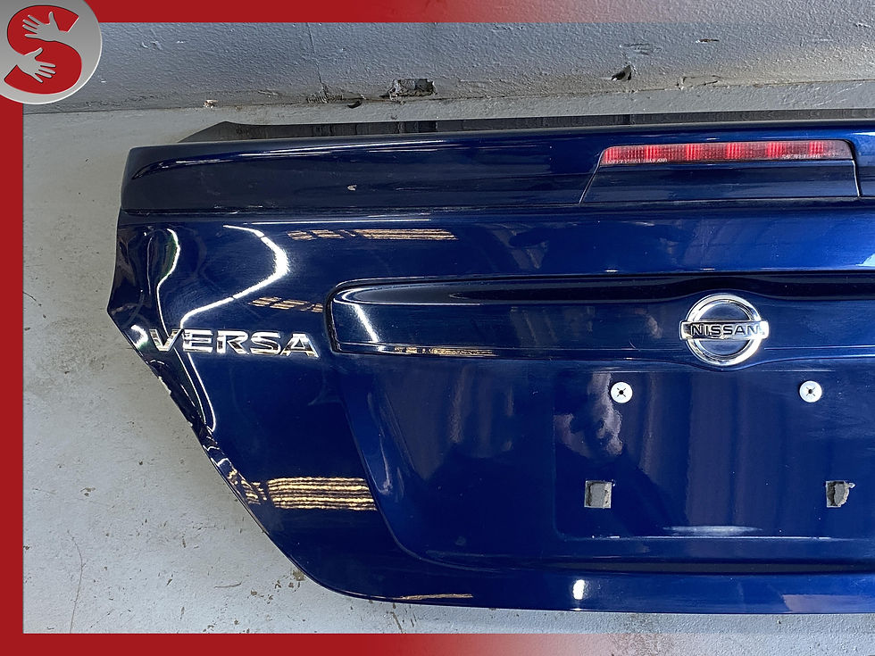 Thumbnail: 2013-2018 Nissan Versa Trunk Lid Rear Deck H4300-9Kame W/O Navi And Power Locks