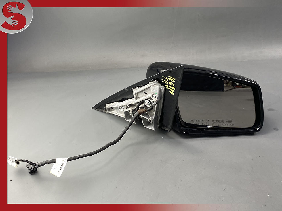 Thumbnail: 08-11 Mercedes Benz C300 C250 c350 Right Side Door Mirror Rear View Black OEM