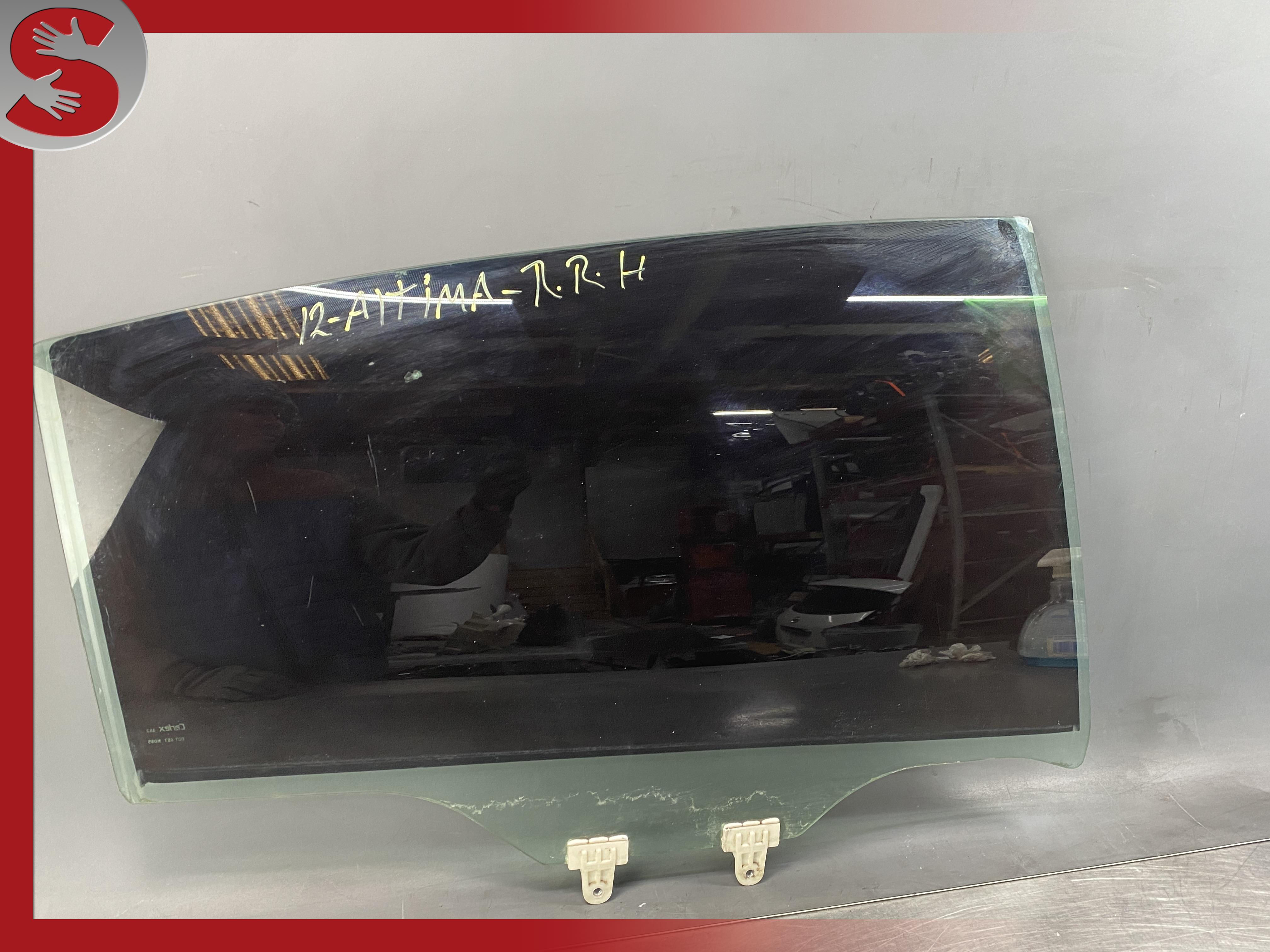 2007-2012 Nissan Altima Sedan Rear Door Window Glass Passenger Right RH OEM