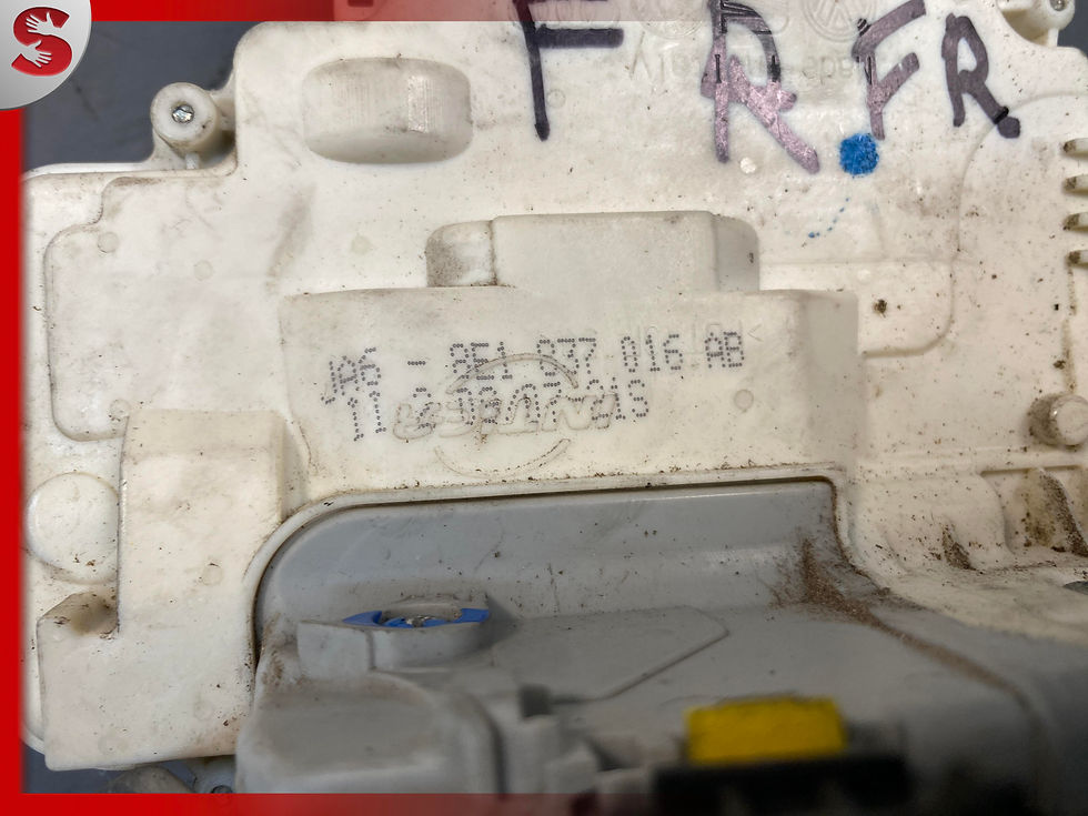 Thumbnail: FRONT PASSENGER - DOOR LATCH / LOCK ACTUATOR - AUDI A4 S4 B6 B7 - 8E1837016AB
