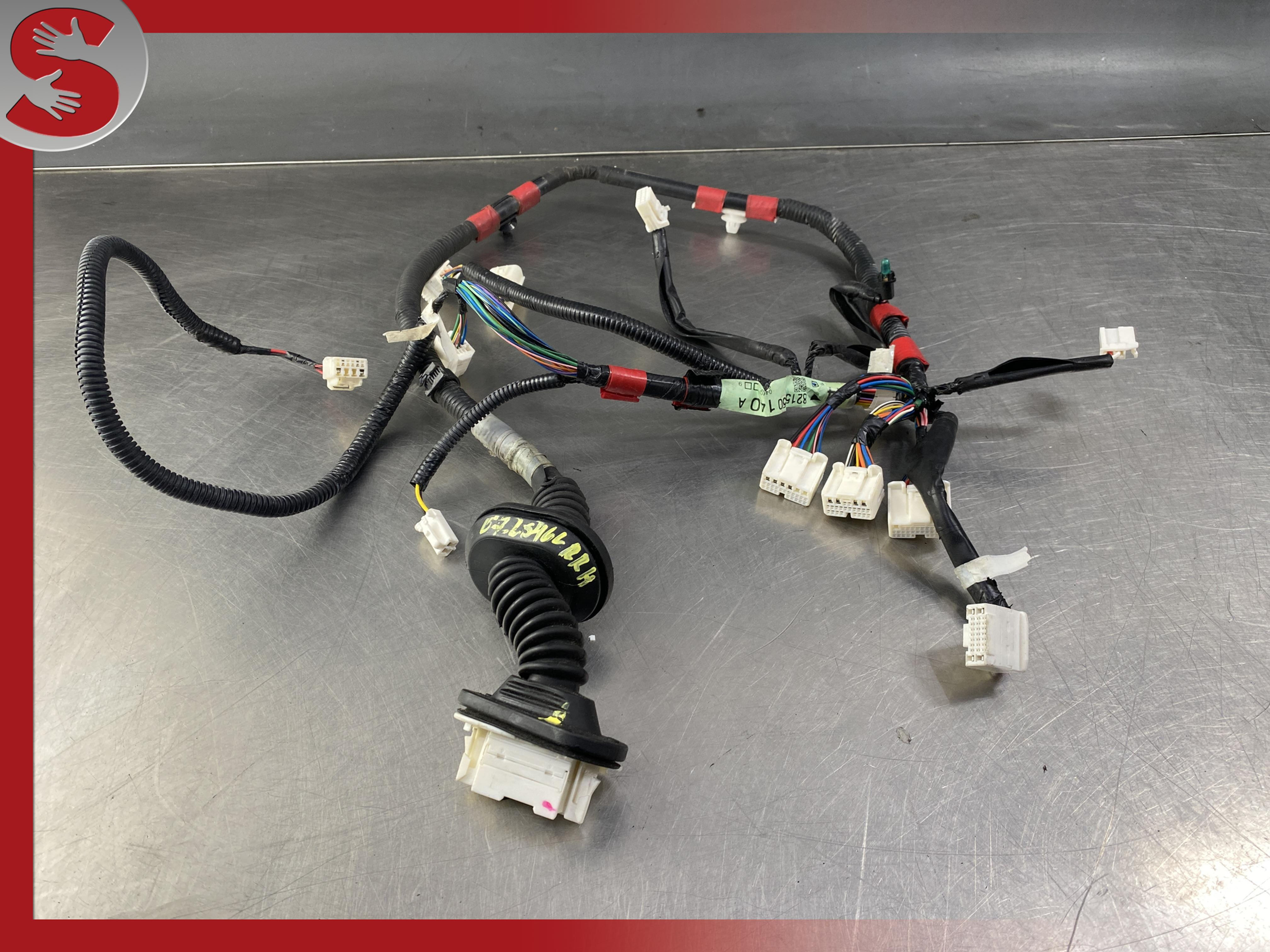 07-12 Lexus LS460L Rear Right Passenge Side Door Wiring Harness Wire