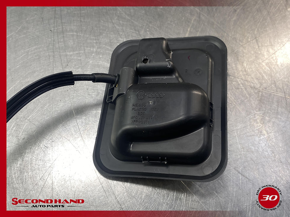 Thumbnail: 💎 08-18 Audi A4 A5 B8 / A8 D4 Trunk Lock Latch Actuator w/ Emergency Cable OEM