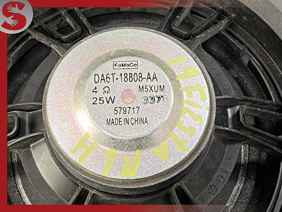 Thumbnail: 11-19 Ford Fiesta Rear Left or Right Door Audio Sound System Speaker OEM