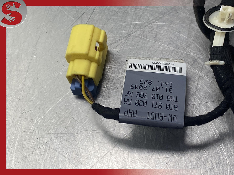 Thumbnail: 2008 - 2011 AUDI A5 COUPE FRONT RIGHT PASSENGER SIDE DOOR WIRE HARNESS OEM