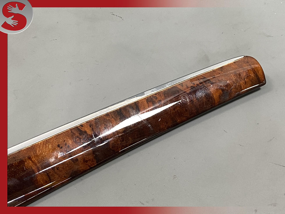 Thumbnail: 06-12 Mercedes W164 ML550 GL450 Front Right Side Door Panel Bezel Trim Wood OEM