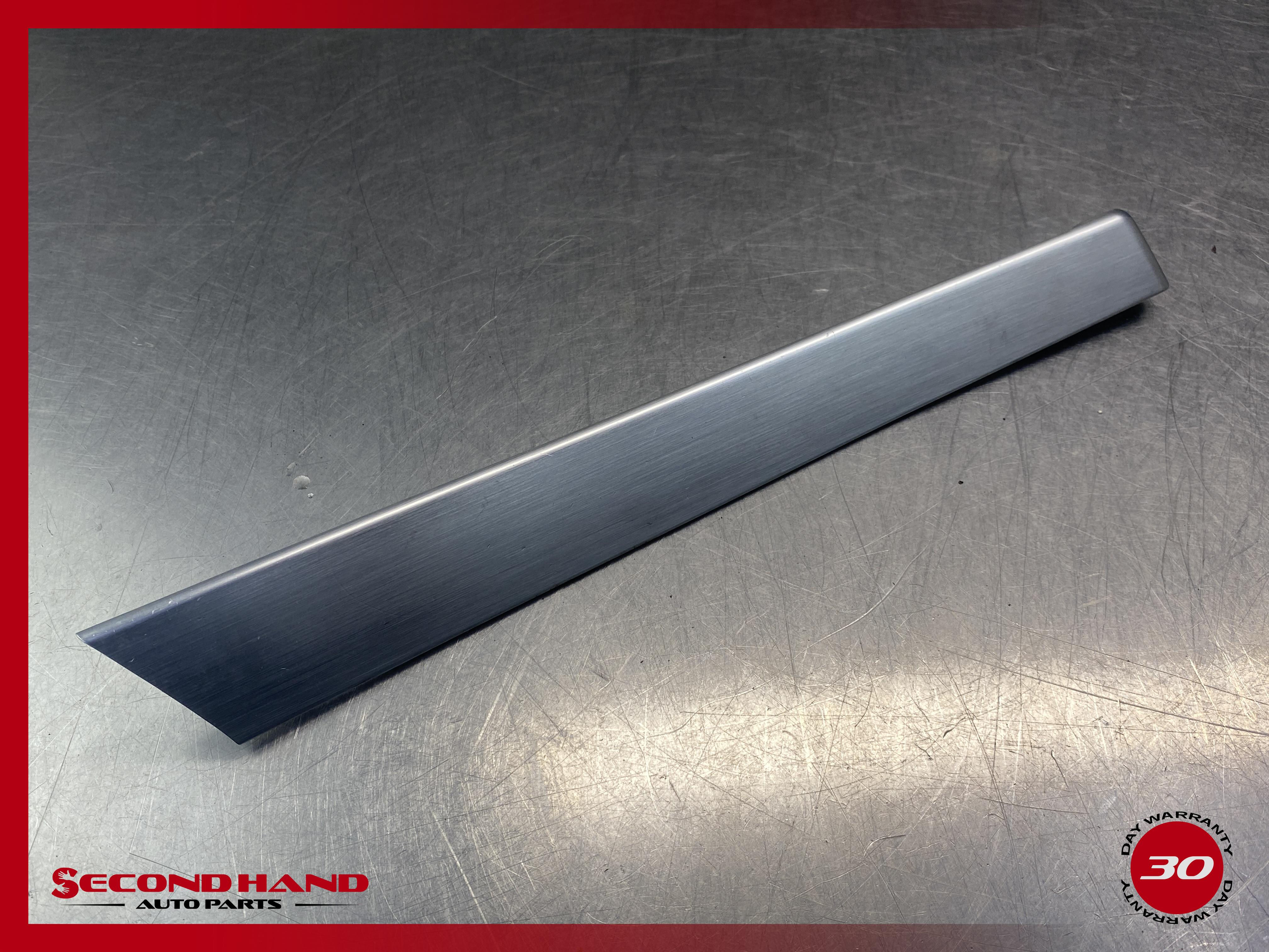 2006-2013 Audi A3 8P Left Front Dood Card Trim Panel Brushed Aluminum 8P4867409