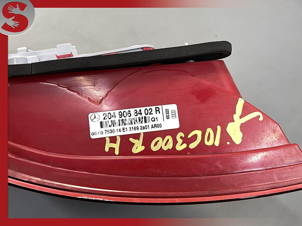 Thumbnail: 08-11 Mercedes W204 C300 C350 C63 Tail Light Lamp Right Side 2048200264 OEM