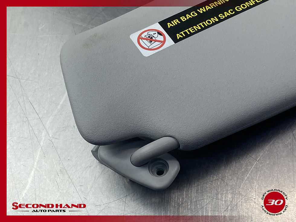 Thumbnail: 2006-2013 Audi A3 Passenger Sun Visor Mirror Right Sunvisor Gray H0EUG
