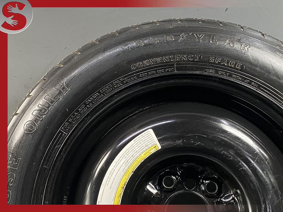 Thumbnail: 2003-2007 INFINITI G35 COUPE OEM EMERGENCY SPARE TIRE COMPACT DONUT T145/90D16