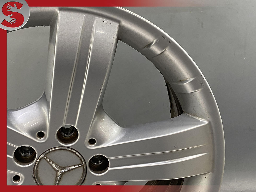 Thumbnail: 07-08 MERCEDES-BENZ GL-Class X166 GL320 GL450 18x8 5 spoke Wheel Rim OEM