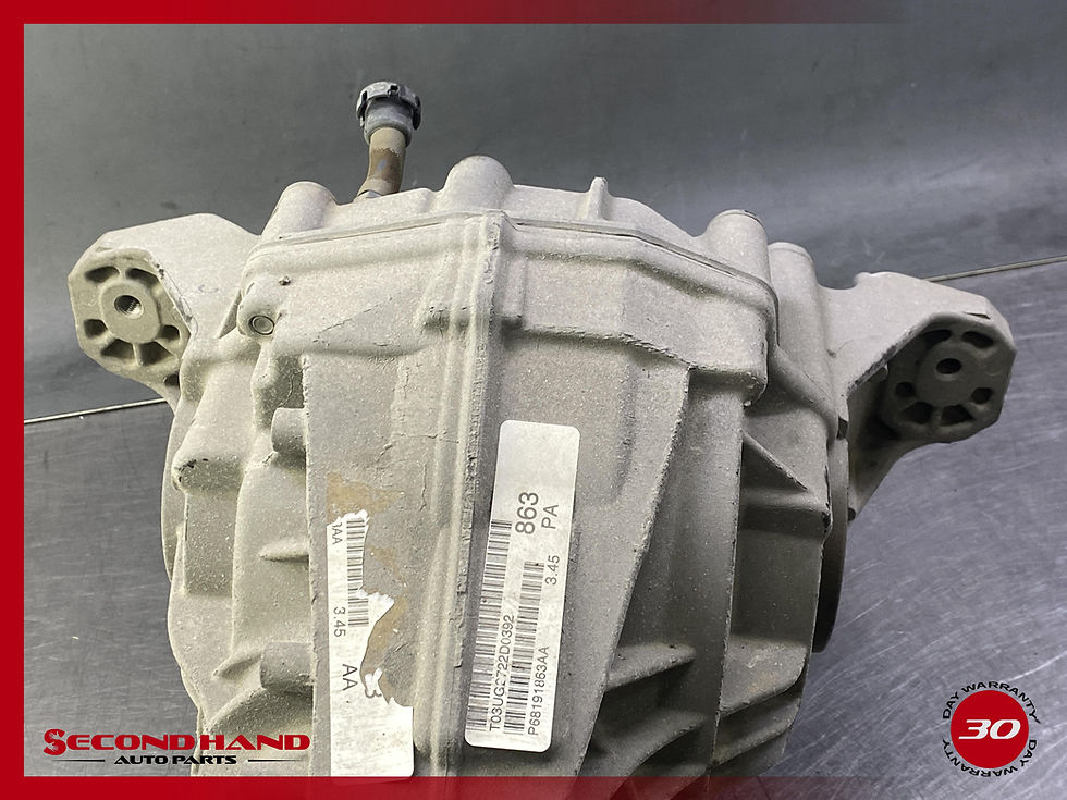 Thumbnail: 11-21 Jeep Grand Cherokee Rear Differential Carrier Assembly 3.45 Ratio OEM