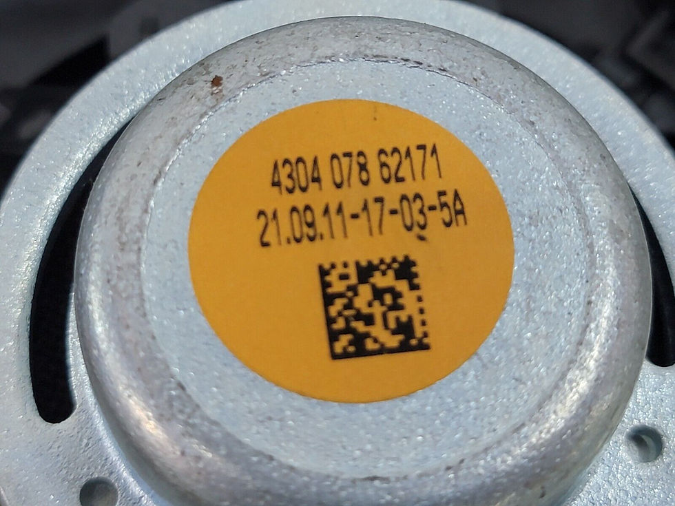 Thumbnail: 08-15 BMW 740 750 750LI F01 F02 REAR DECK SHELF LEFT SIDE AUDIO SPEAKER SET OEM