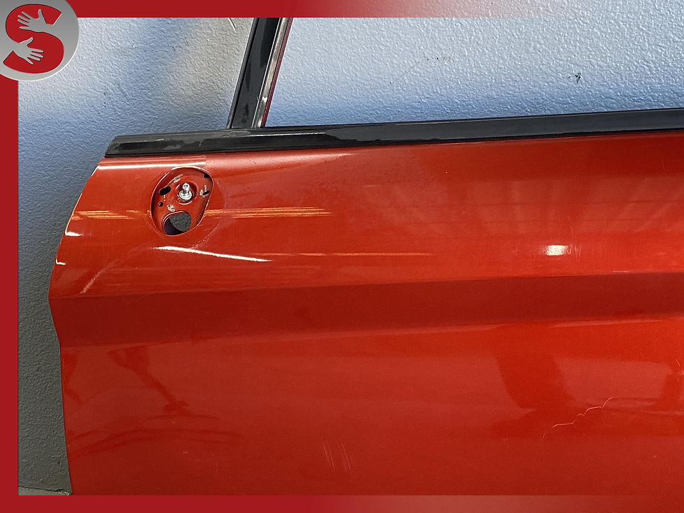 Thumbnail: 11-19 FORD FIESTA FRONT LEFT DRIVER SIDE DOOR SHELL HOT PEPPER RED