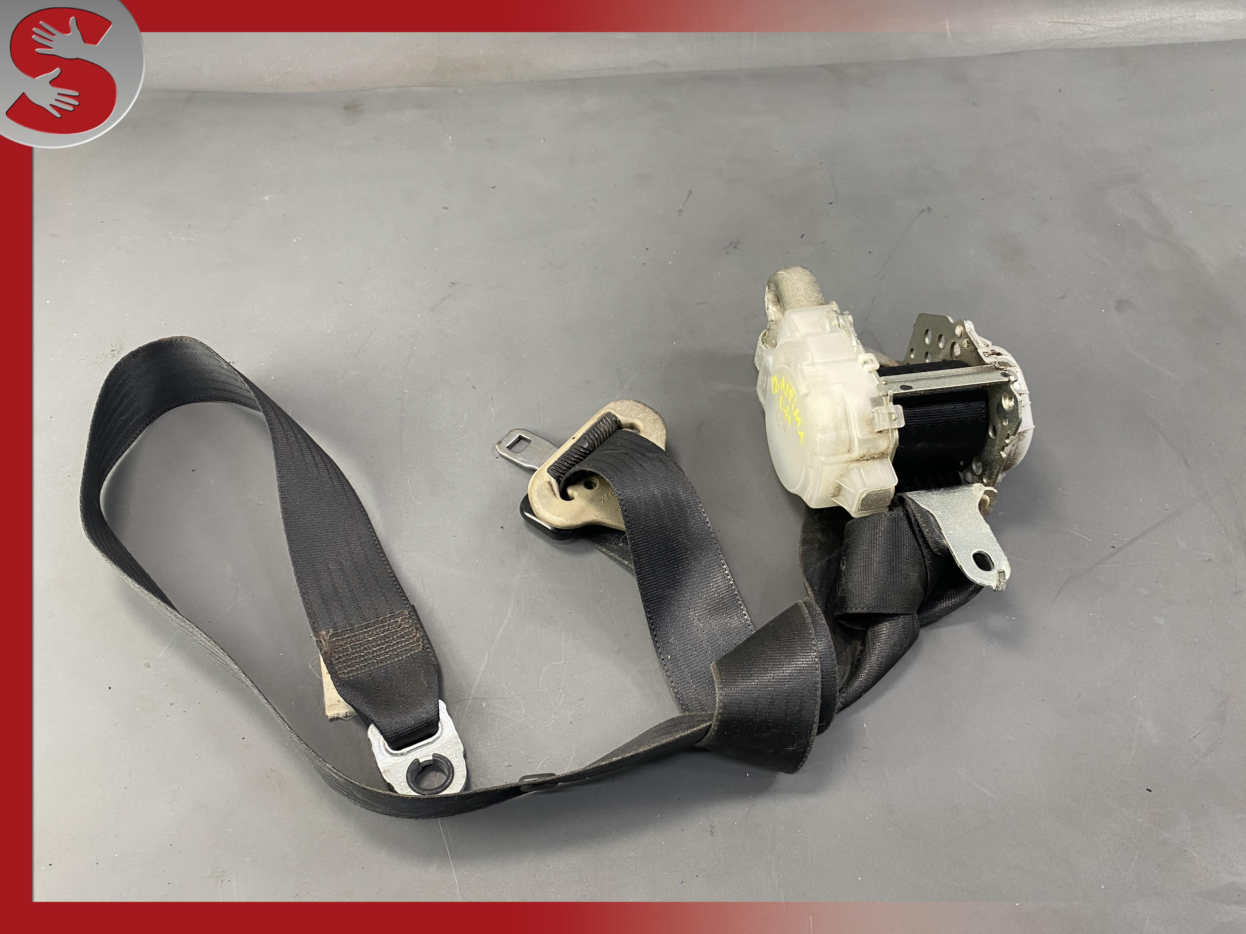 2008-2013 Nissan Altima Coupe Left Driver Seat Belt Retractor Assembly Black Oem