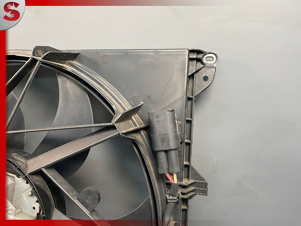 Thumbnail: 2013-2017 BMW X3 F25 ENGINE RADIATOR COOLING FAN W/ SHROUD OEM 13 14 15 16 17