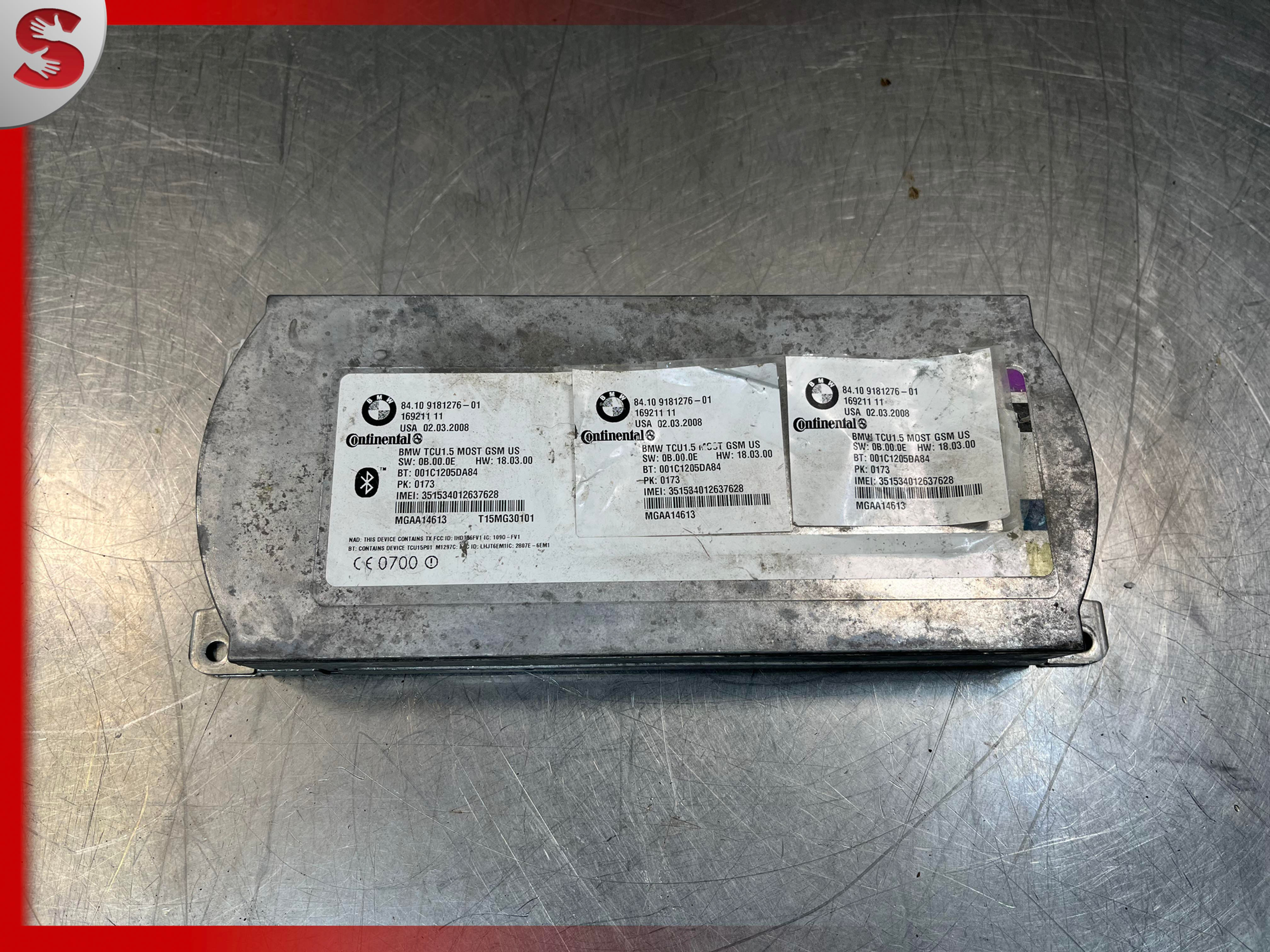 BMW E88 E90 E92 E60 E64 E70 TELEMATICS BLUETOOTH COMMUNICATE CONTROL MODULE OEM✅