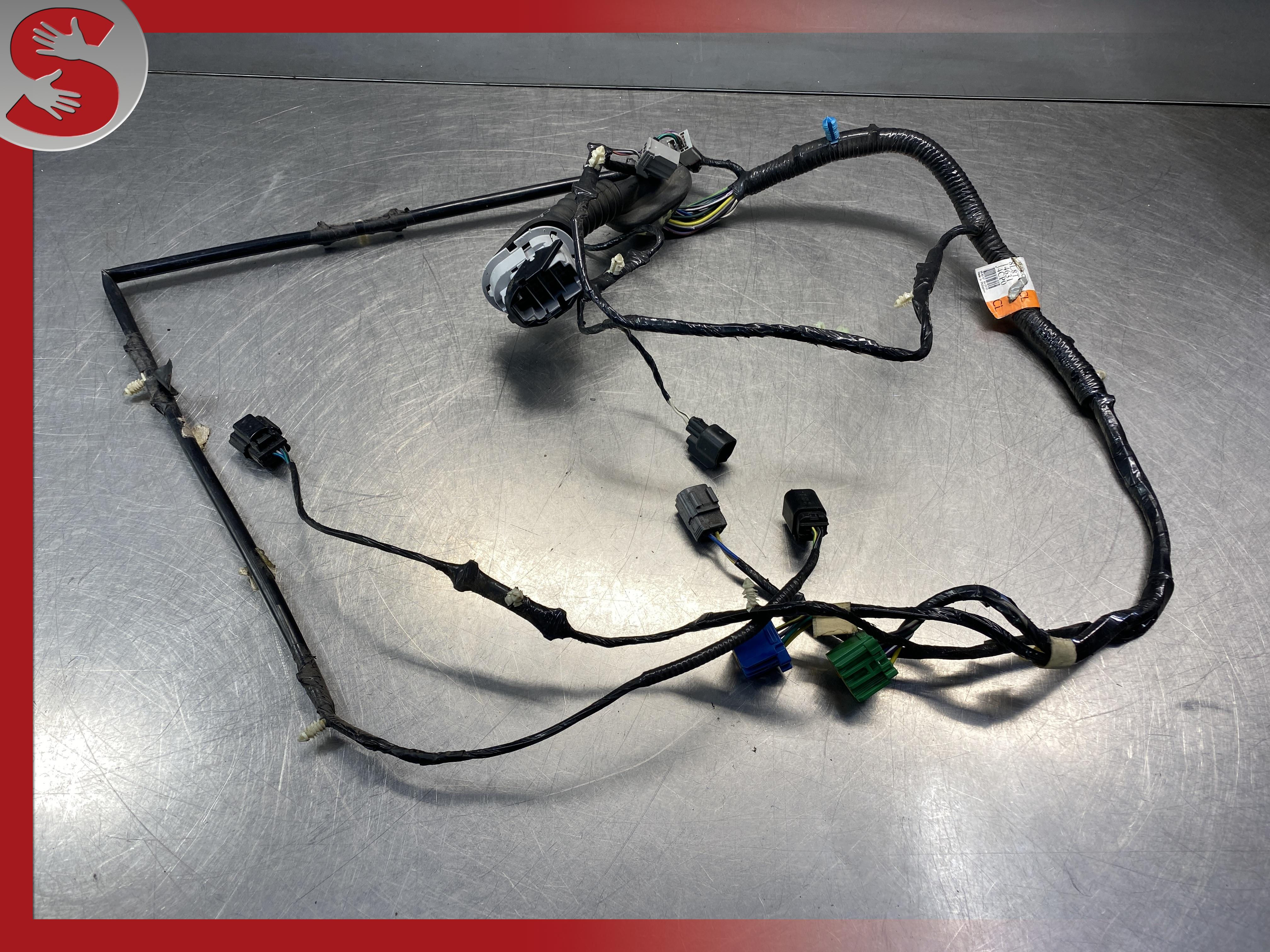 2008-2012 Ford Escape Left Drivers Side Front Door Wire Harness Wiring S63