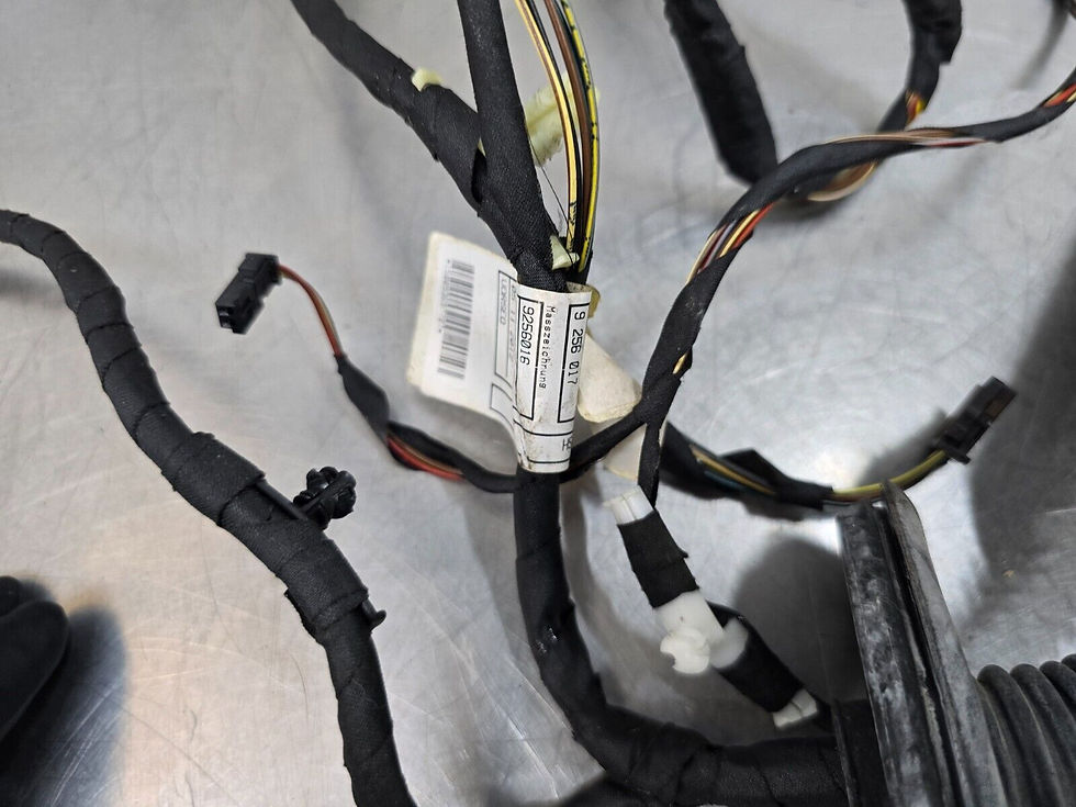 Thumbnail: 11-16 BMW 550I 535I REAR LEFT OR RIGHT DOOR WIRE HARNESS 9256017 OEM GENUINE